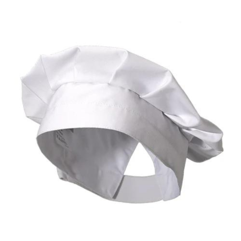 Toque de cuisine Romarin Blanc - Clement Design - Toque cuisine - ROMARIN BLANC TU - La Guilde Culinaire