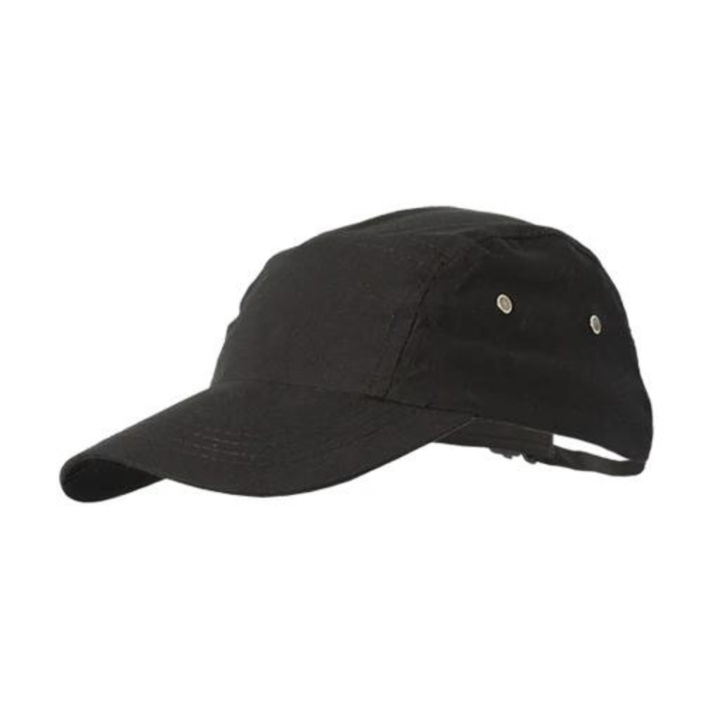 Casquette de cuisine Sarriette Noir - Clement Design - Toque cuisine - SARRIETTE NOIR TU - La Guilde Culinaire
