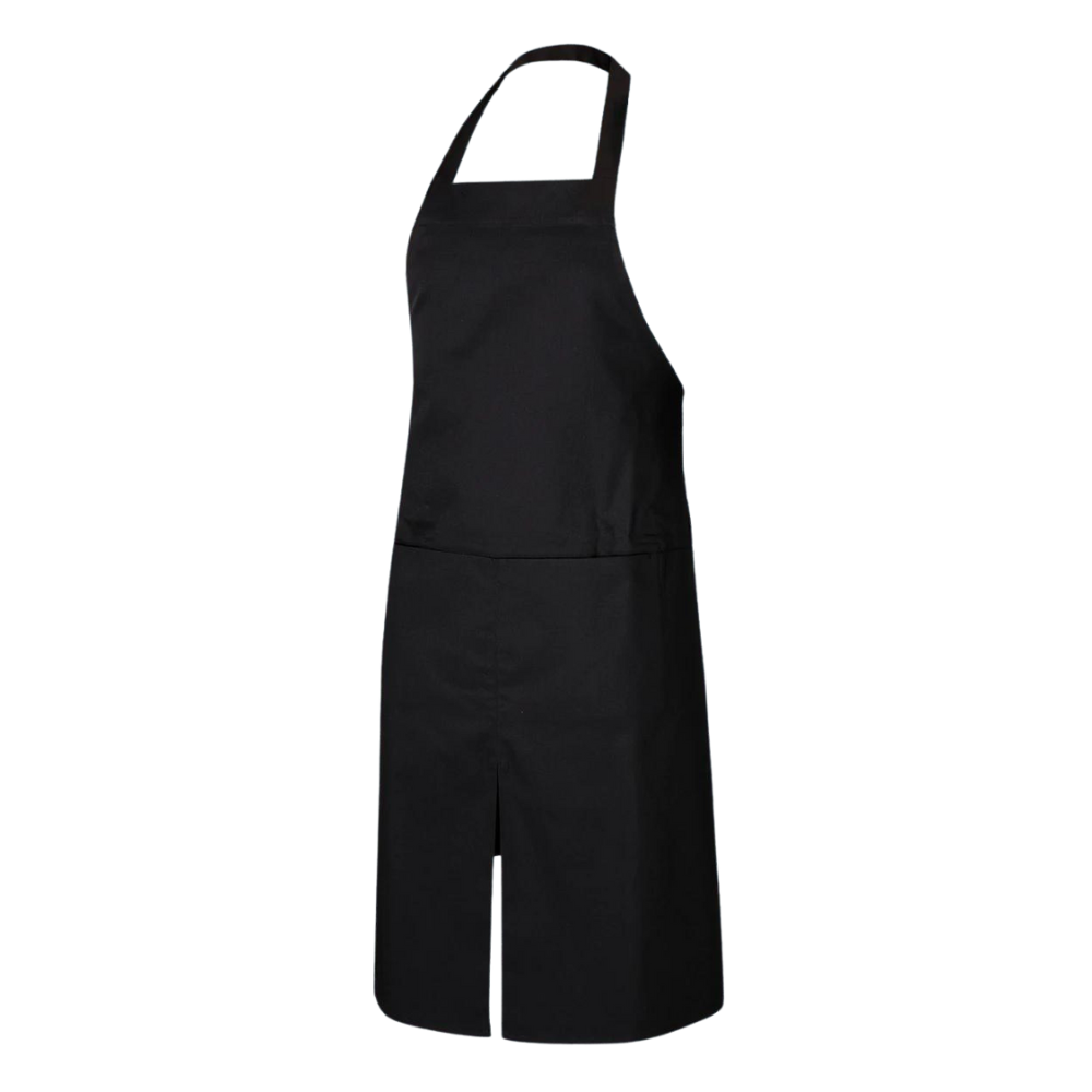 Tablier de service Mioga Noir tomboy T1 - Clement Design - Tablier cuisine homme - MIOGA NOIR T1 - La Guilde Culinaire