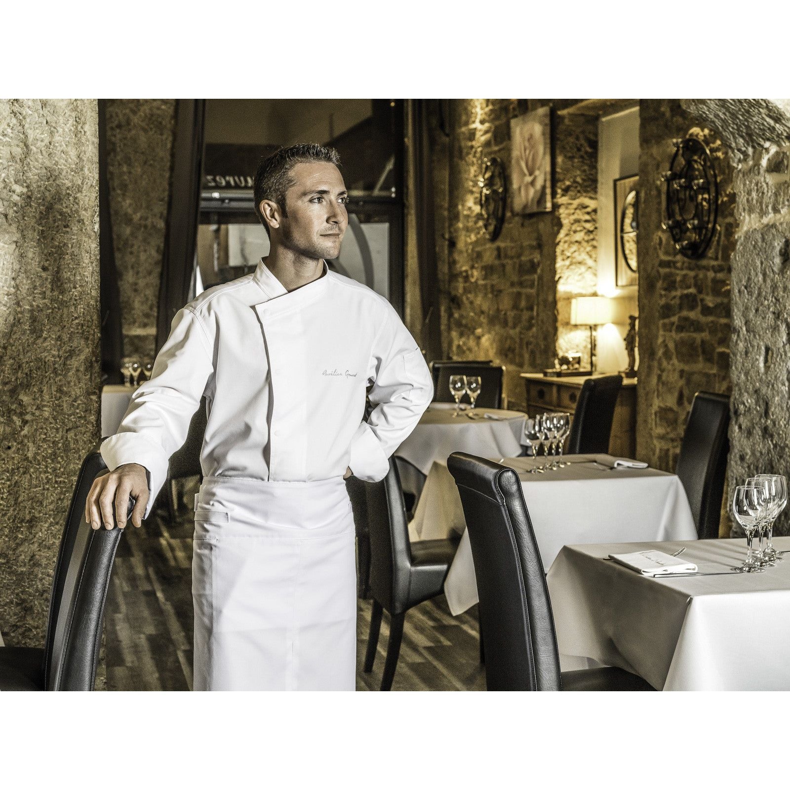 Veste de cuisine Madison    - Clement Design - Veste cuisine homme -  - La Guilde Culinaire