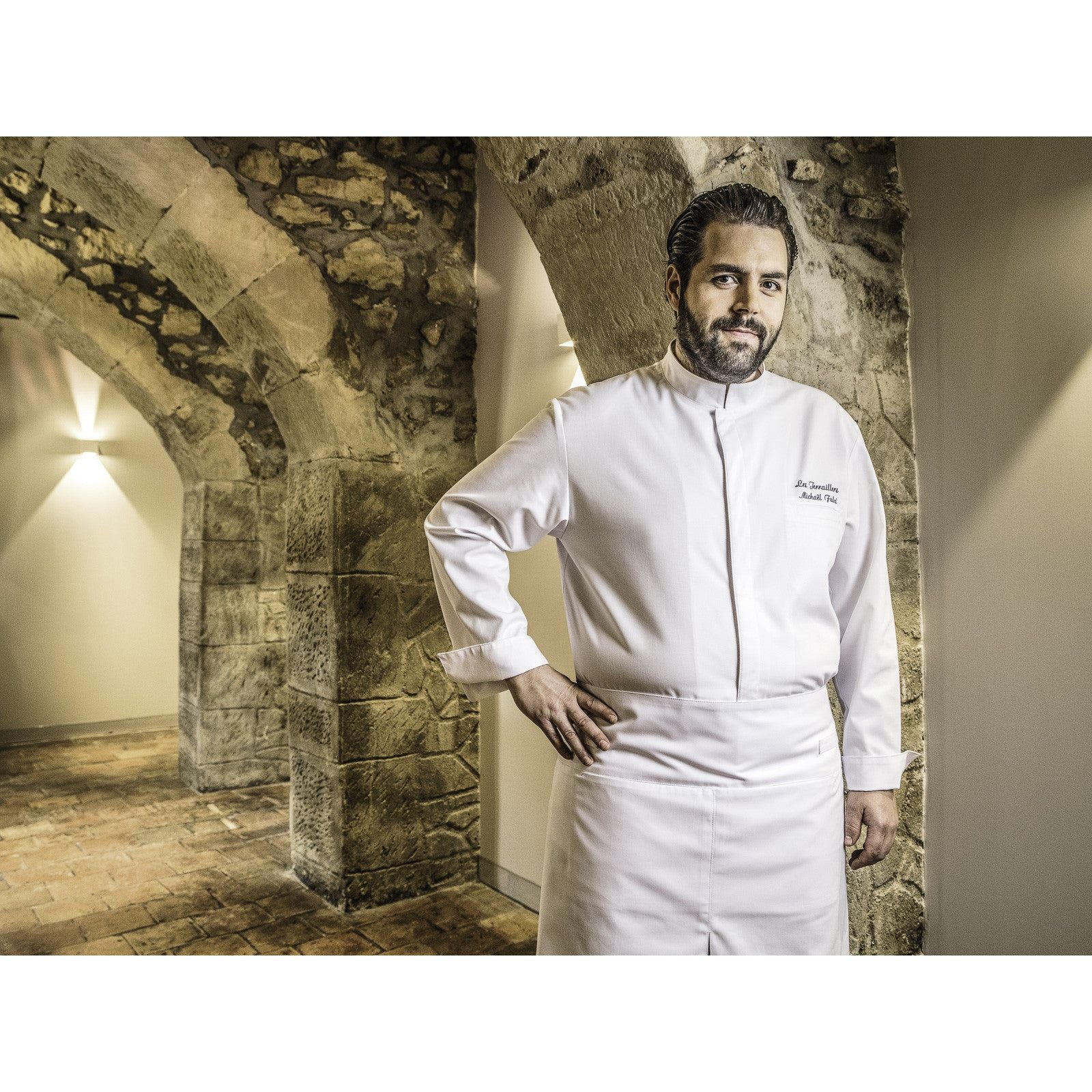 Veste de cuisine Mantova - Clement Design - Veste cuisine homme - - La Guilde Culinaire