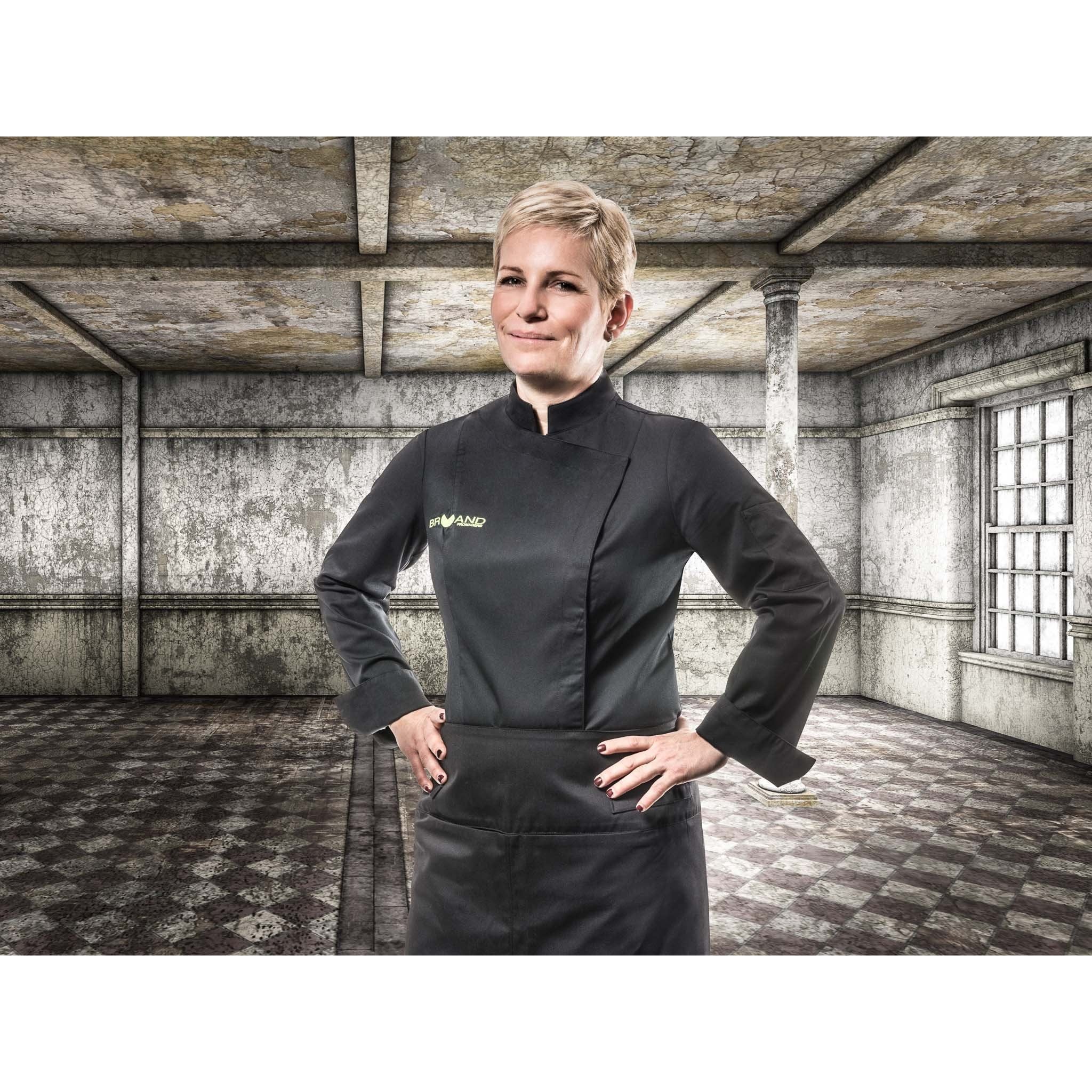 Veste de cuisine Sienne    - Clement Design - Veste cuisine femme -  - La Guilde Culinaire
