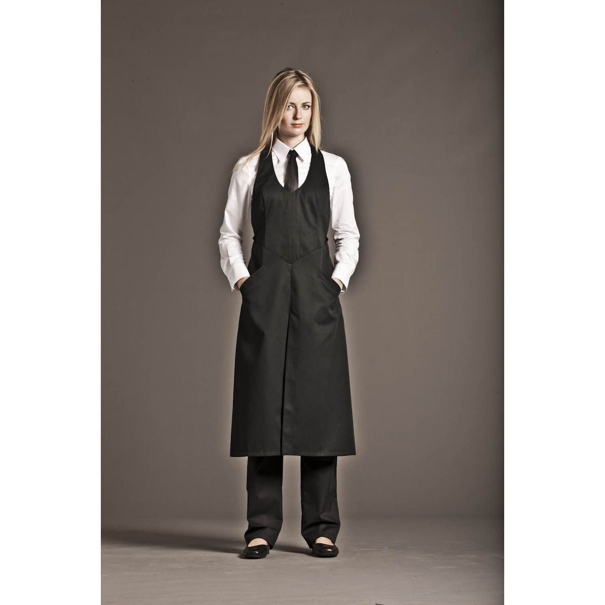 Tablier de cuisine Syrah - Clement Design - Tablier sommelier femme - - La Guilde Culinaire