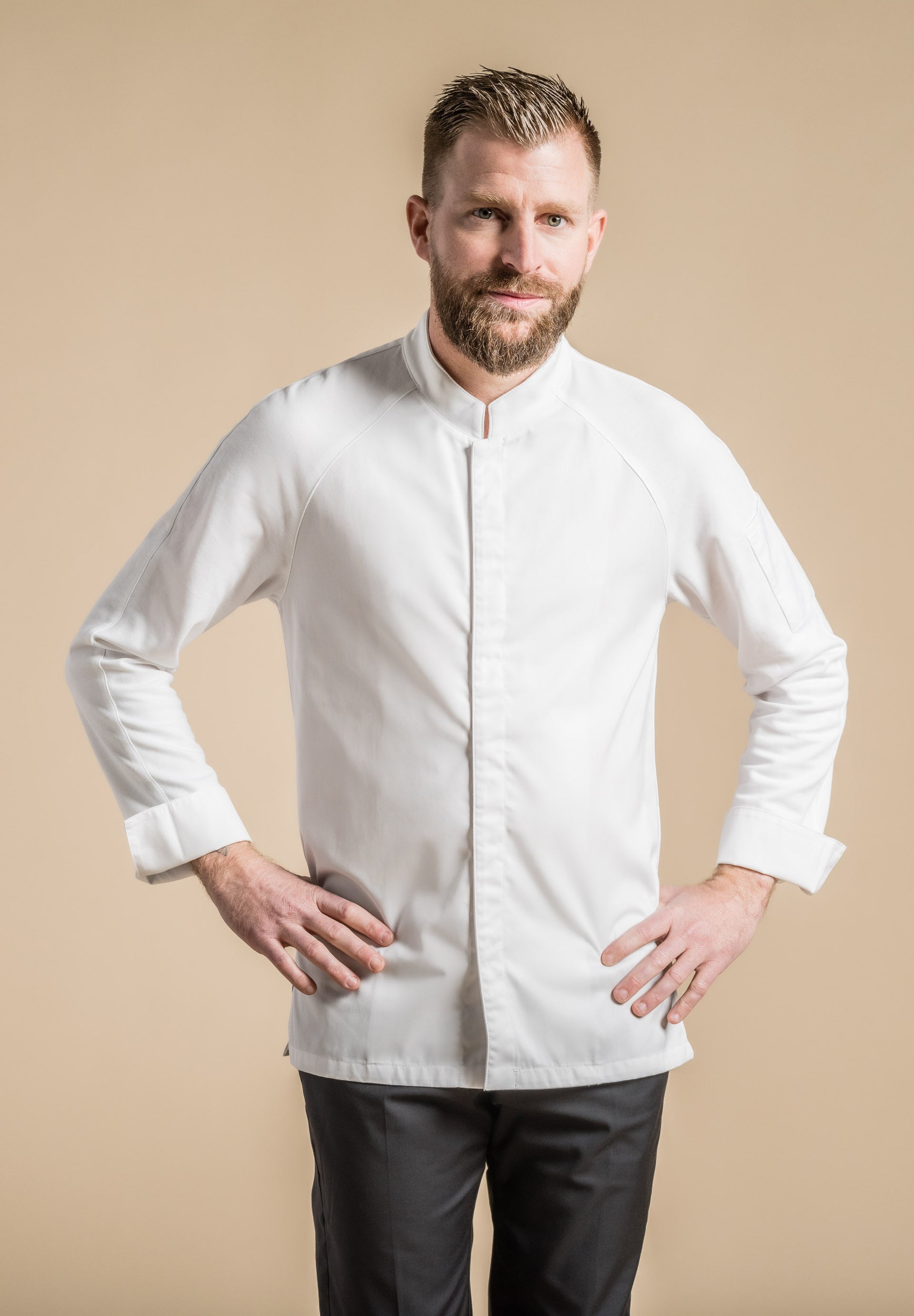 Veste de cuisine Forza - Clement Design - Veste cuisine homme - - La Guilde Culinaire