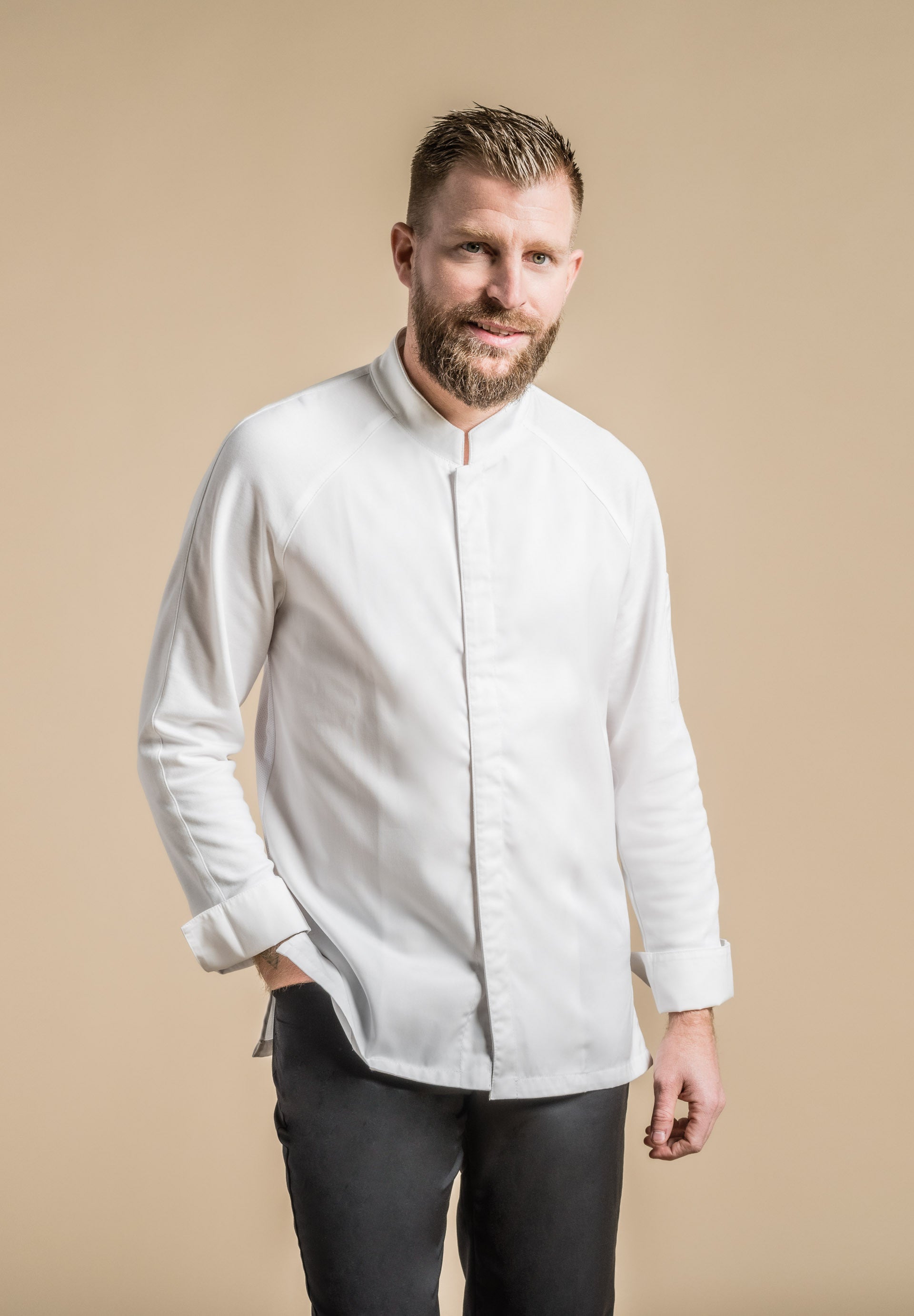 Veste de cuisine Forza - Clement Design - Veste cuisine homme - - La Guilde Culinaire