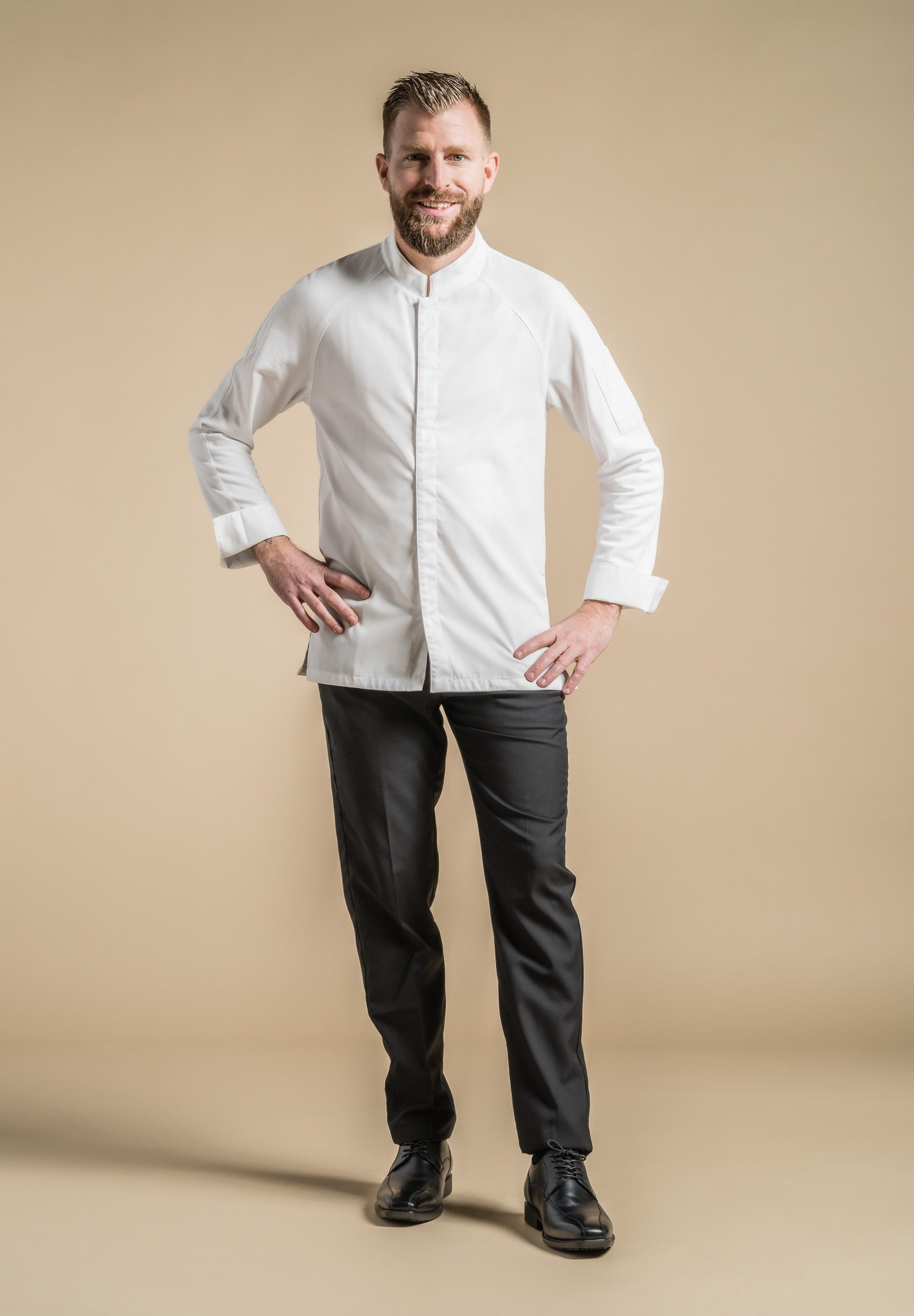 Veste de cuisine Forza - Clement Design - Veste cuisine homme - - La Guilde Culinaire