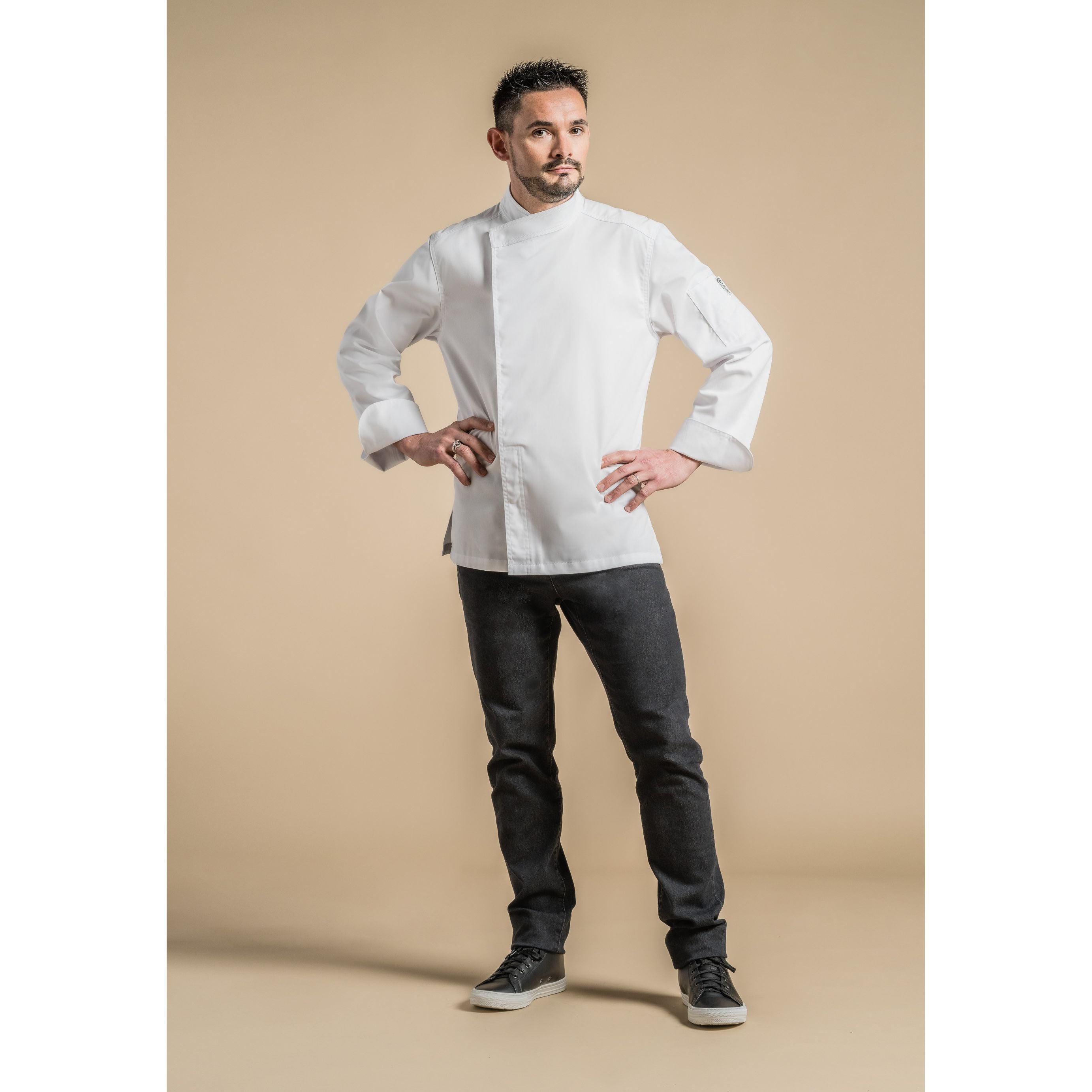 Veste de cuisine Madison - Clement Design - Veste cuisine homme - - La Guilde Culinaire