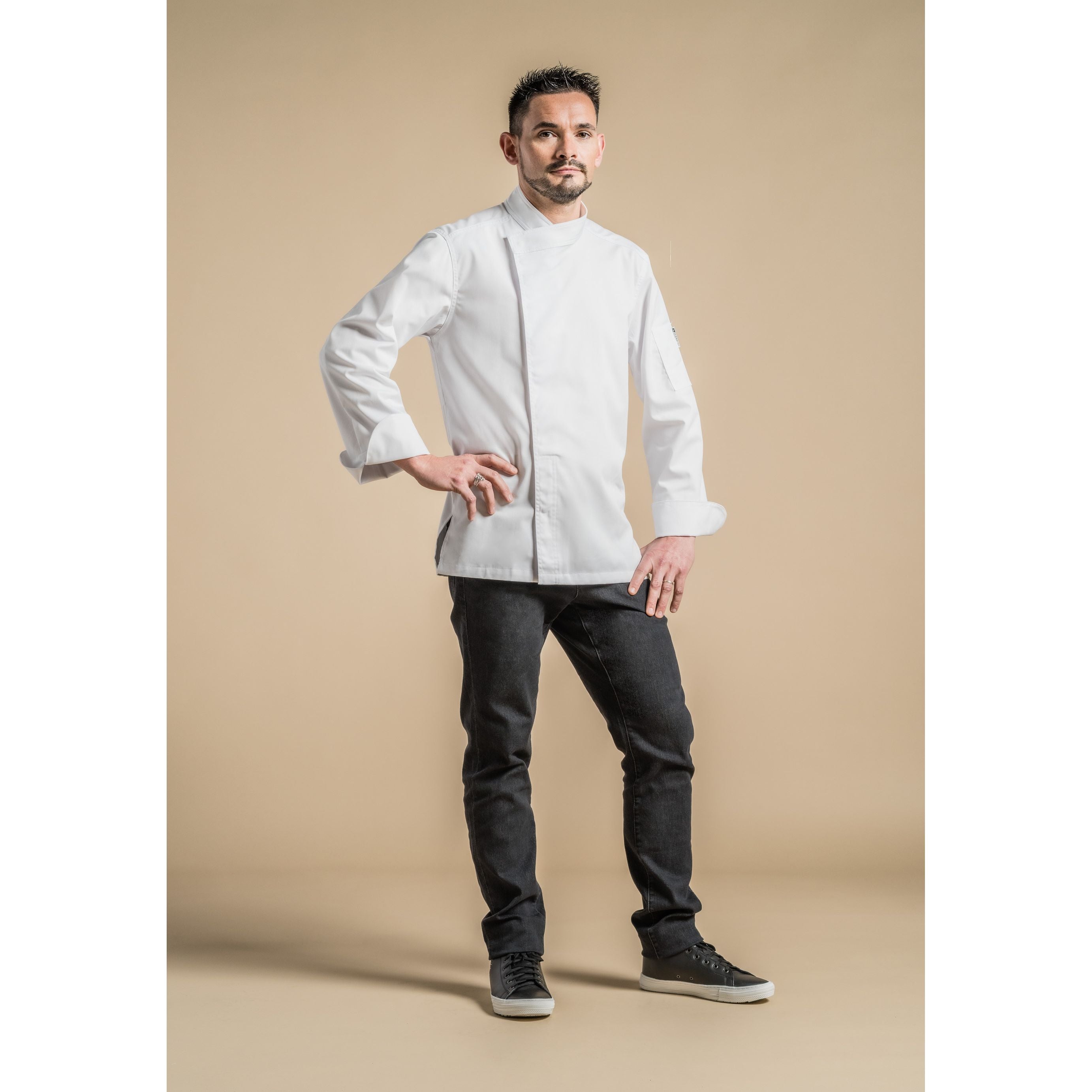 Veste de cuisine Madison - Clement Design - Veste cuisine homme - - La Guilde Culinaire