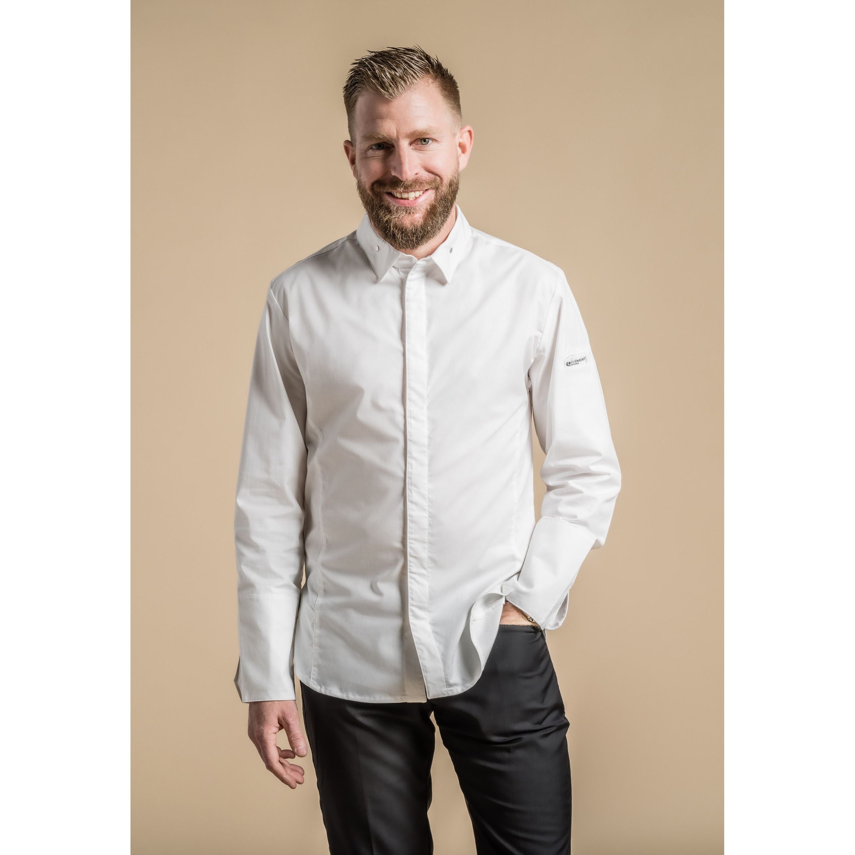 Veste de cuisine Milano - Clement Design - Veste cuisine homme - - La Guilde Culinaire