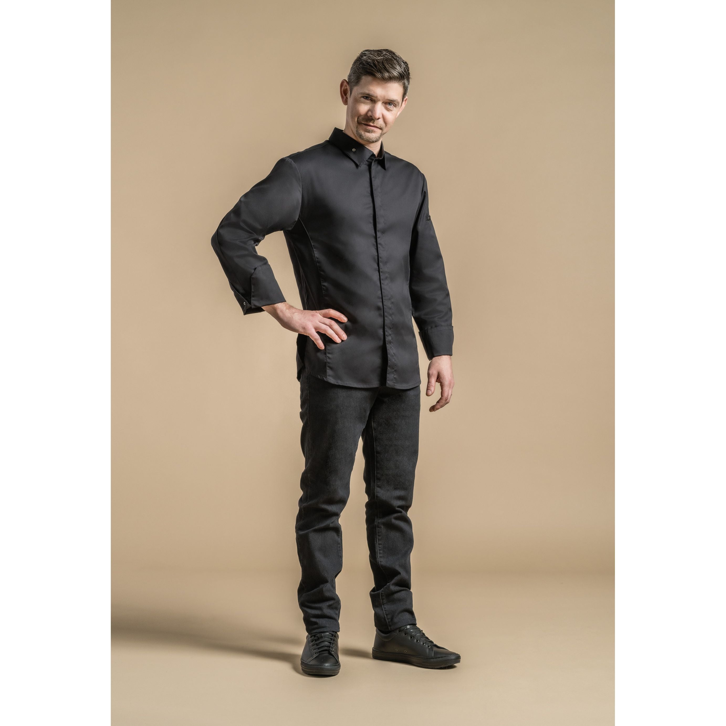 Veste de cuisine Milano - Clement Design - Veste cuisine homme - - La Guilde Culinaire
