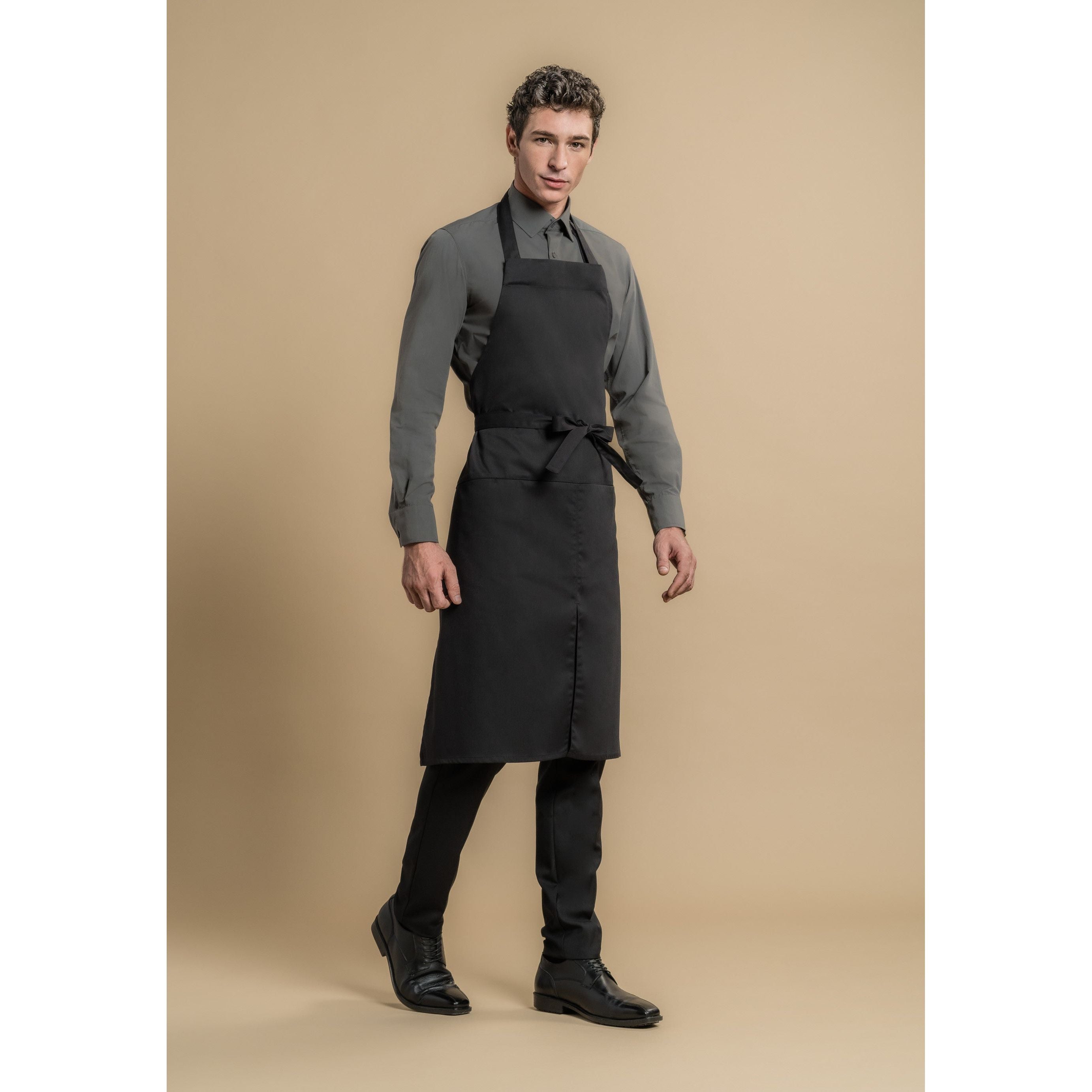 Tablier de service Mioga - Clement Design - Tablier cuisine homme - - La Guilde Culinaire