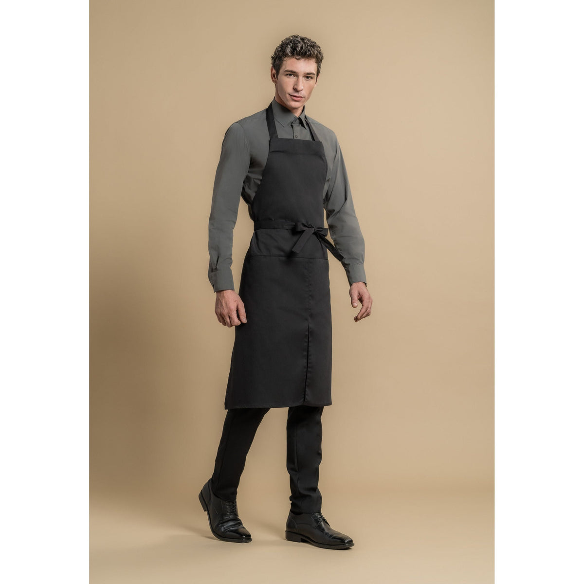 Tablier de service Mioga - Clement Design - Tablier cuisine homme - - La Guilde Culinaire