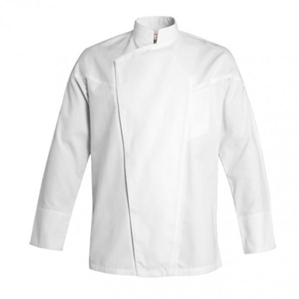 Veste de cuisine Anthalya * Blanc Longues T3 - UE. XL-54/56 - U.S 42/45 - Clement Design - Veste cuisine homme - ANTALYA BLANC ML T3 DIS - La Guilde Culinaire