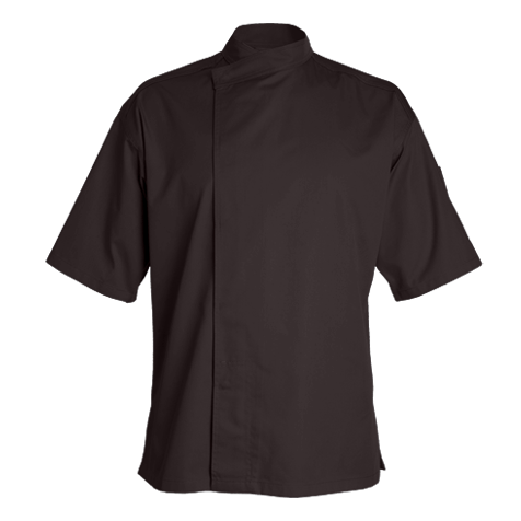 Veste de cuisine Murano Moka * Moka Courtes T7 - UE 5XL-70/72 - US 55/57 - Clement Design - Veste cuisine homme - MURANO MOKA MC T7 DIS - La Guilde Culinaire
