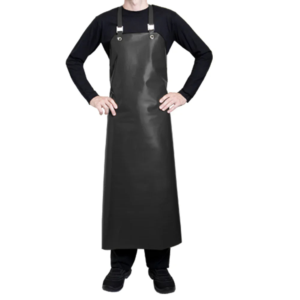 Tablier de cuisine Safran Noir - Clement Design - Tablier cuisine - SAFRAN NOIR TU - La Guilde Culinaire