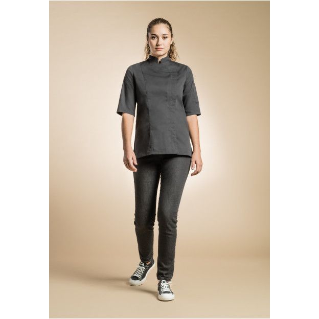 Veste de cuisine Sienne - Clement Design - Veste cuisine femme - - La Guilde Culinaire