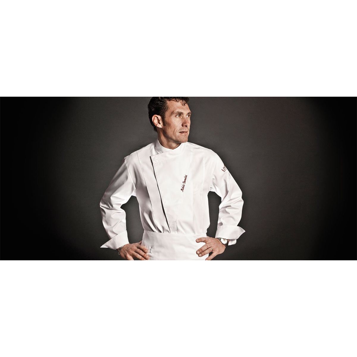 Veste de cuisine Torino *    - Clement Design - Veste cuisine homme -  - La Guilde Culinaire