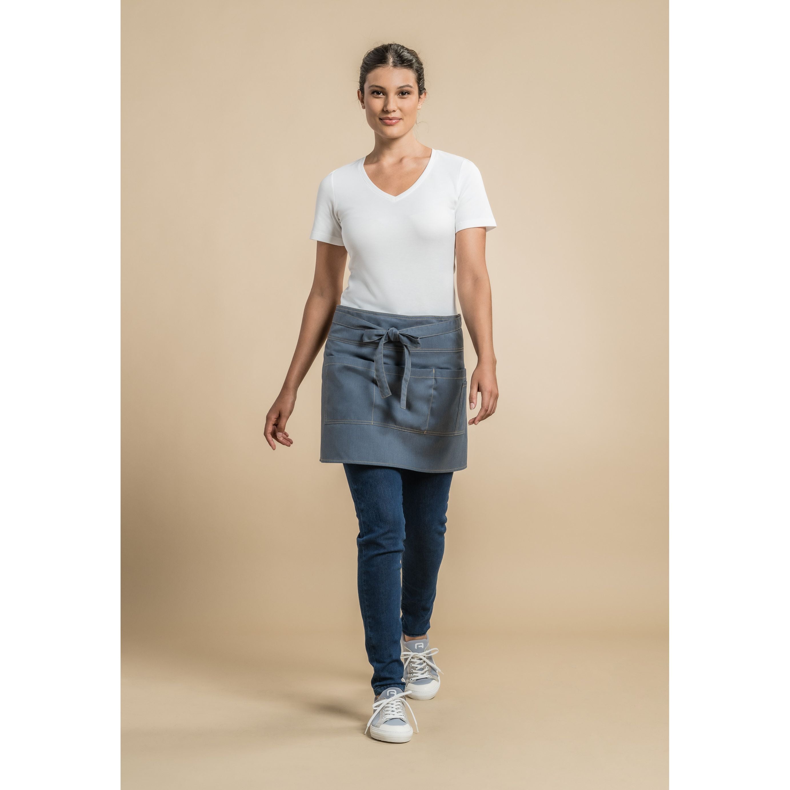 Tablier de service Wasabi - Clement Design - Tablier service - - La Guilde Culinaire