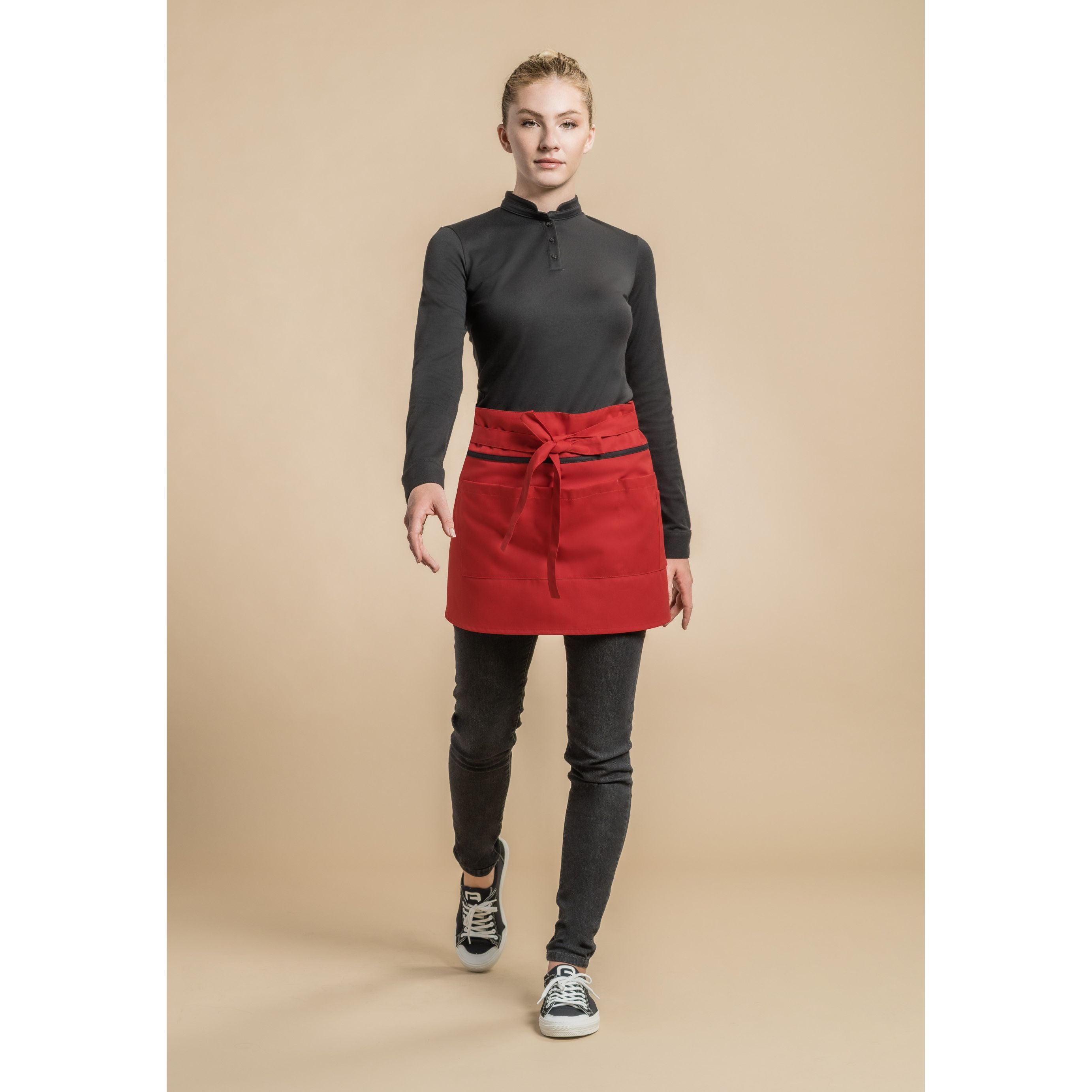 Tablier de service Wasabi - Clement Design - Tablier service - - La Guilde Culinaire