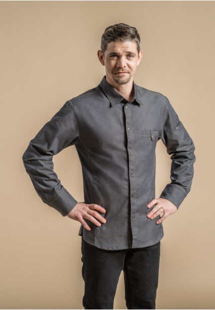 Veste de cuisine Yuma * - Clement Design - Veste cuisine homme - - La Guilde Culinaire