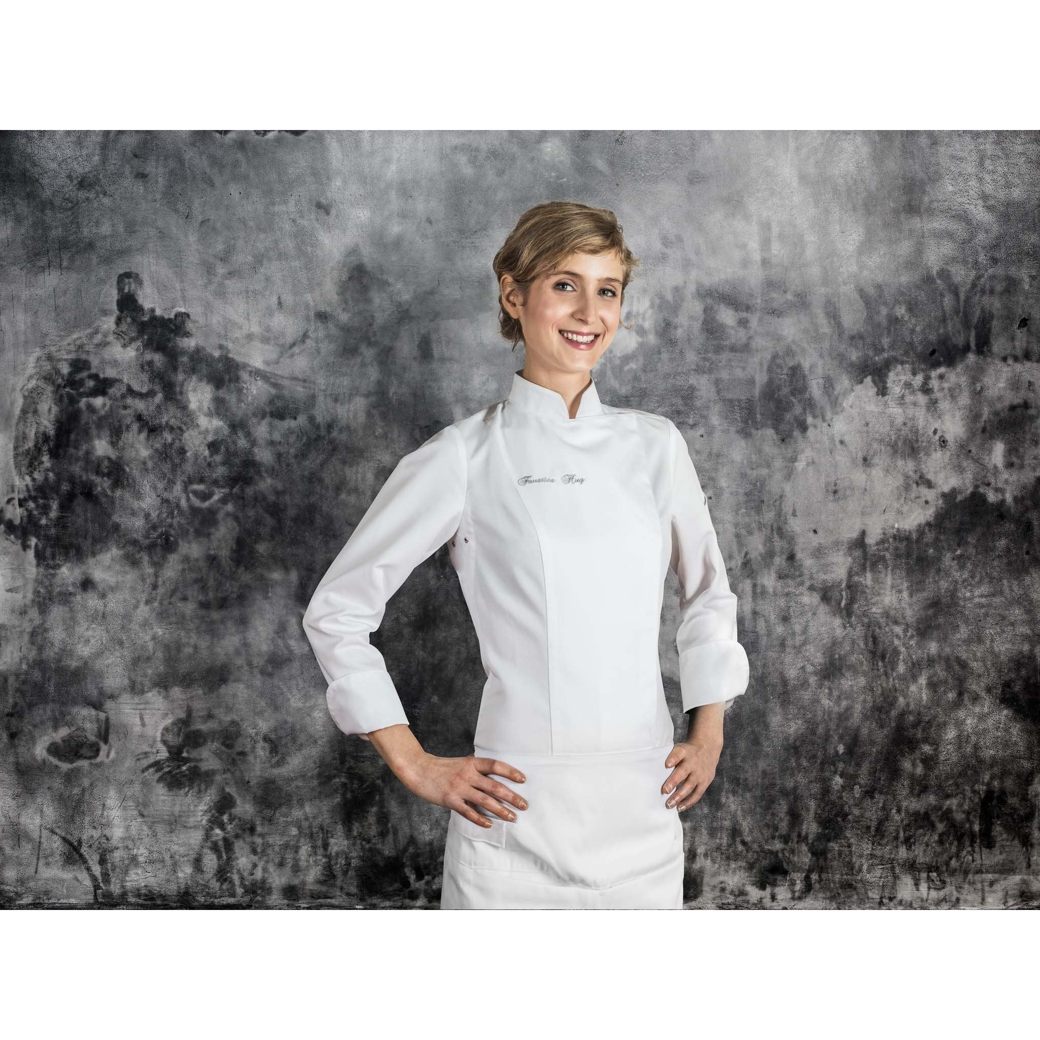 Veste de cuisine Osmose !    - Clement Design - Veste cuisine femme -  - La Guilde Culinaire