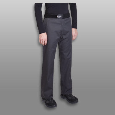 Pantalon de cuisine Sirocco Anthracite * T5 - US 46/48 EU 56/58 - Clement Design - Pantalon cuisine homme - SIROCCO ANTHRA T5 * - La Guilde Culinaire