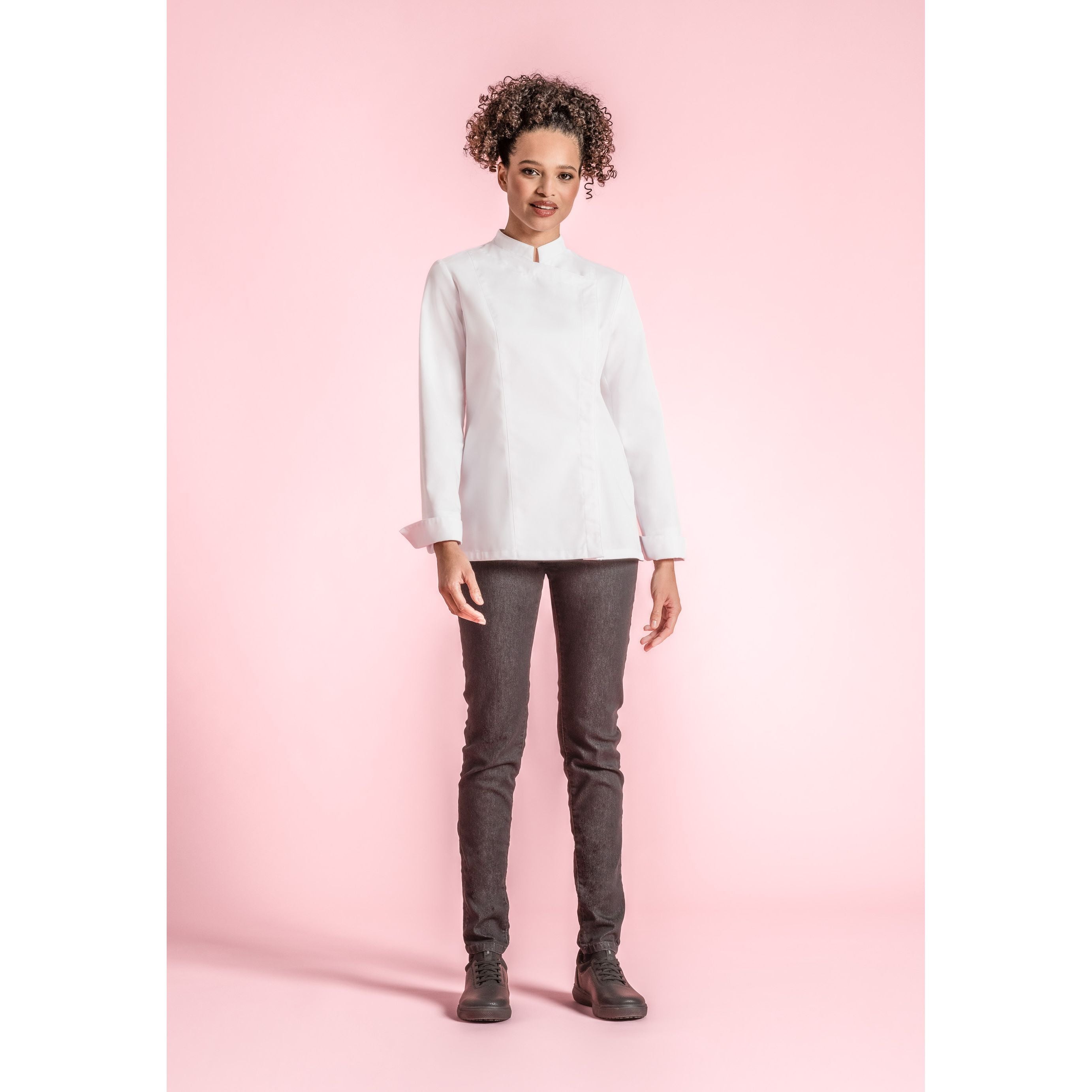 Veste de cuisine Leeds - Clement Design - Veste cuisine femme - - La Guilde Culinaire
