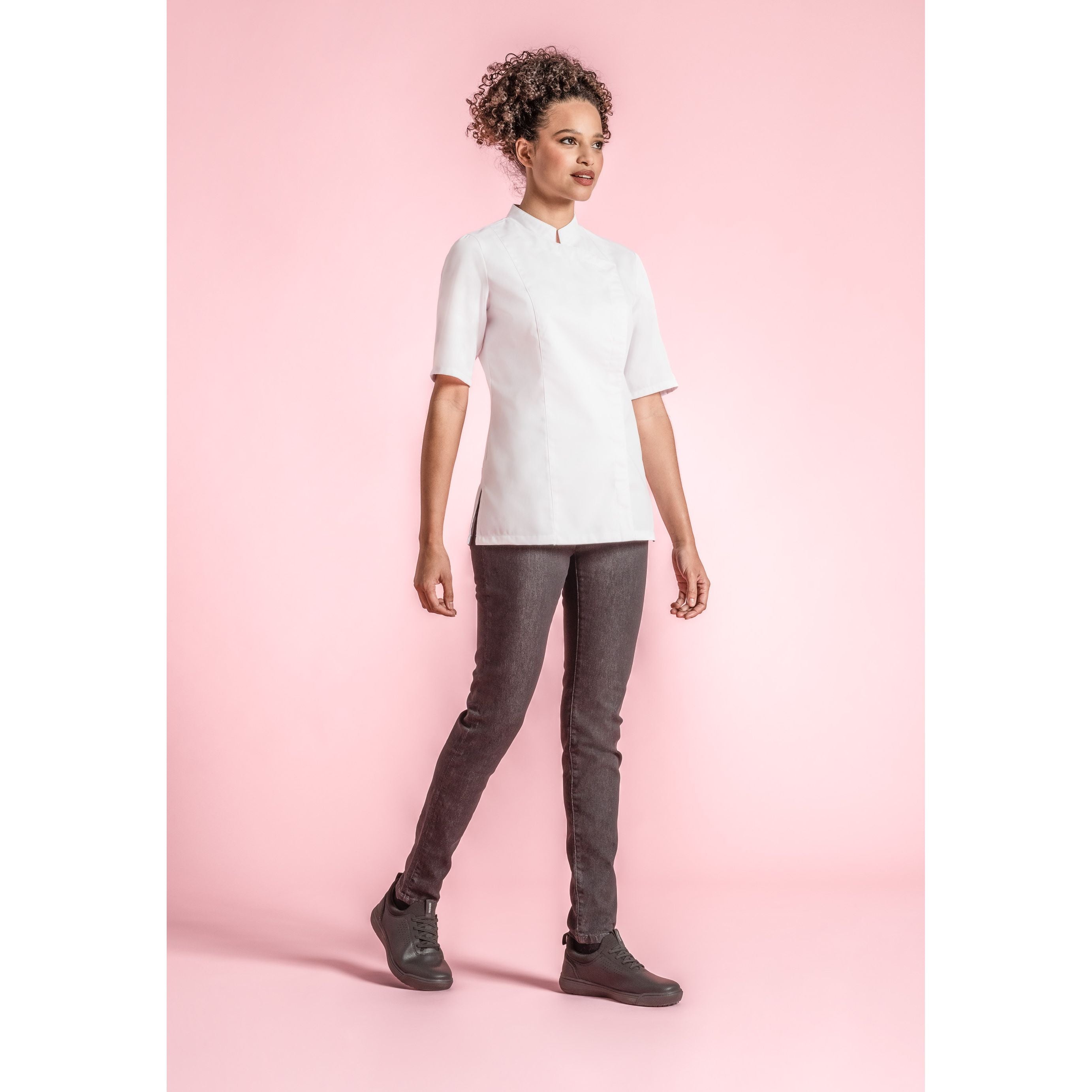 Veste de cuisine Leeds - Clement Design - Veste cuisine femme - - La Guilde Culinaire