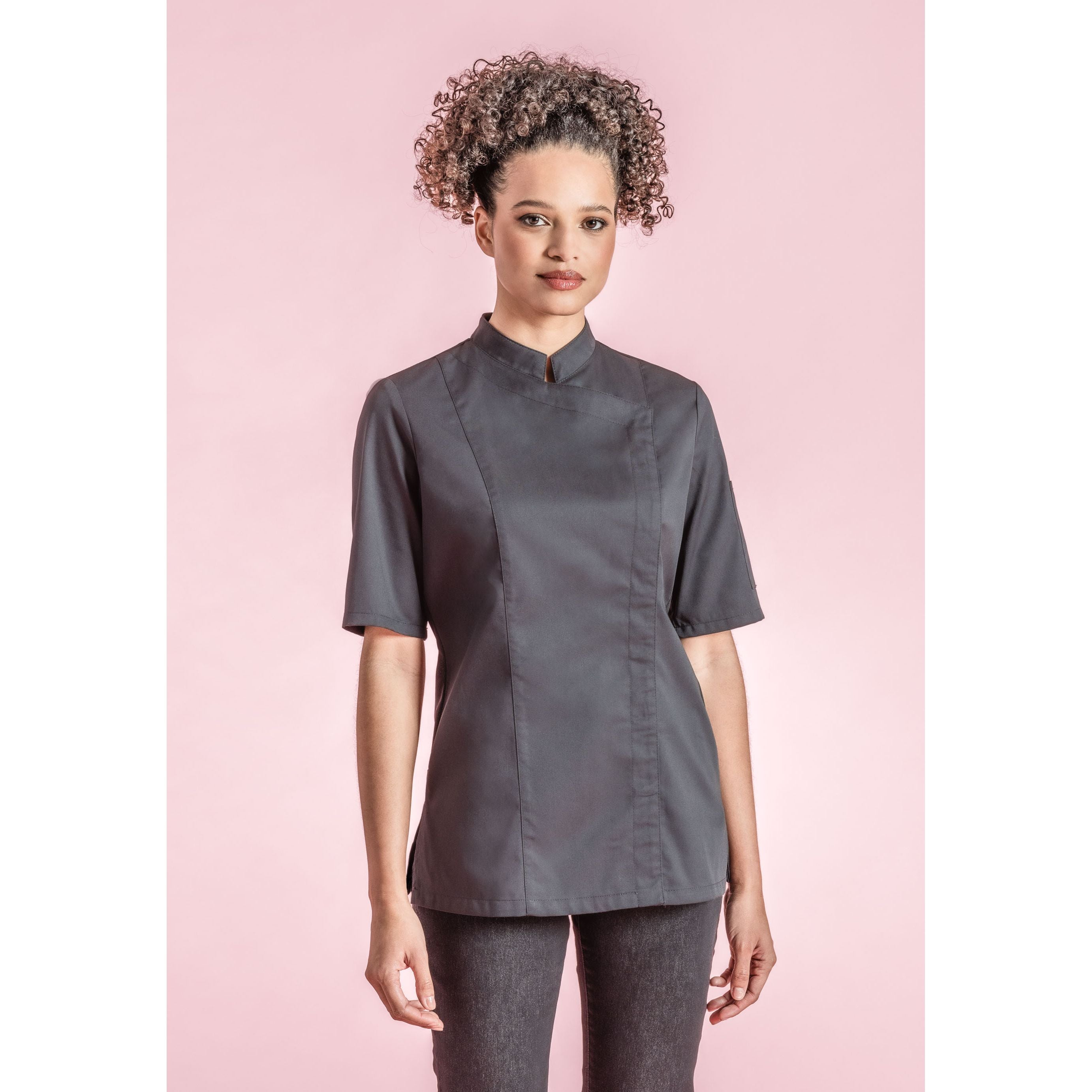 Veste de cuisine Leeds - Clement Design - Veste cuisine femme - - La Guilde Culinaire