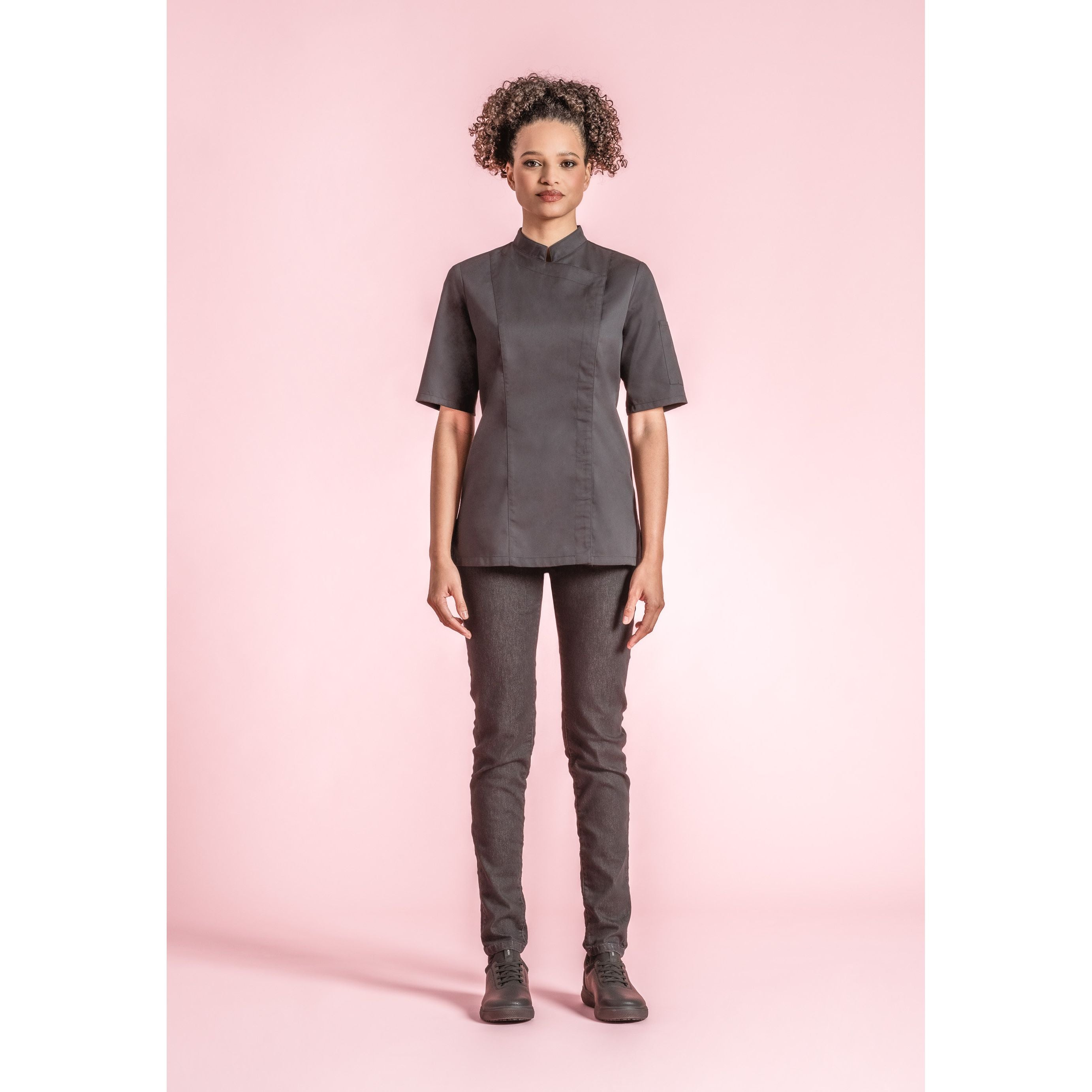 Veste de cuisine Leeds - Clement Design - Veste cuisine femme - - La Guilde Culinaire