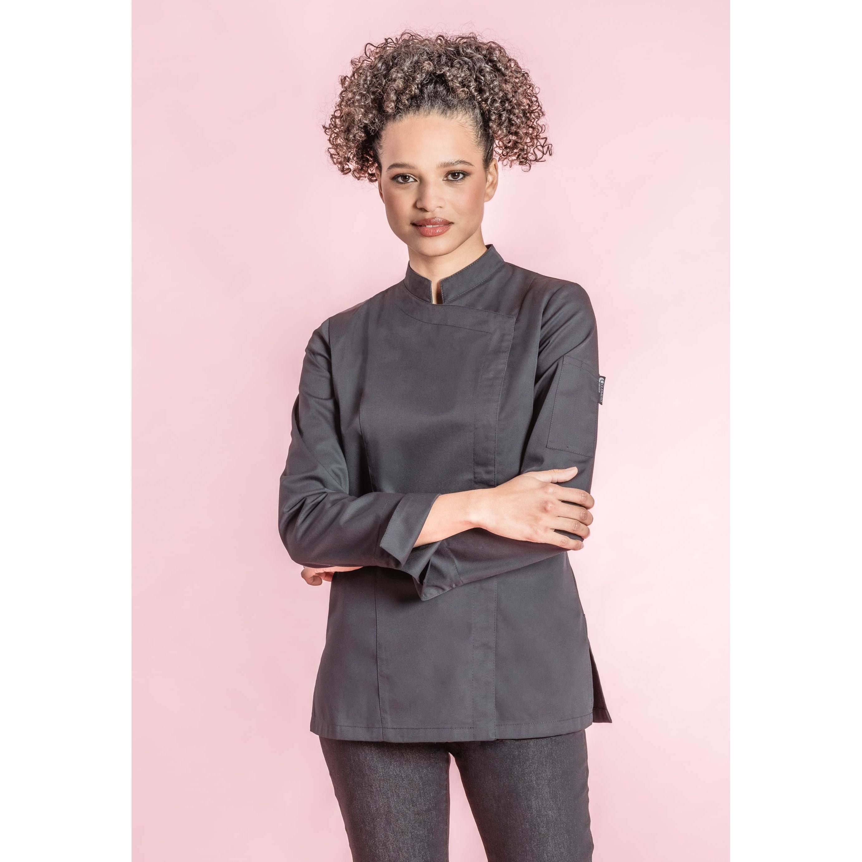 Veste de cuisine Leeds - Clement Design - Veste cuisine femme - - La Guilde Culinaire