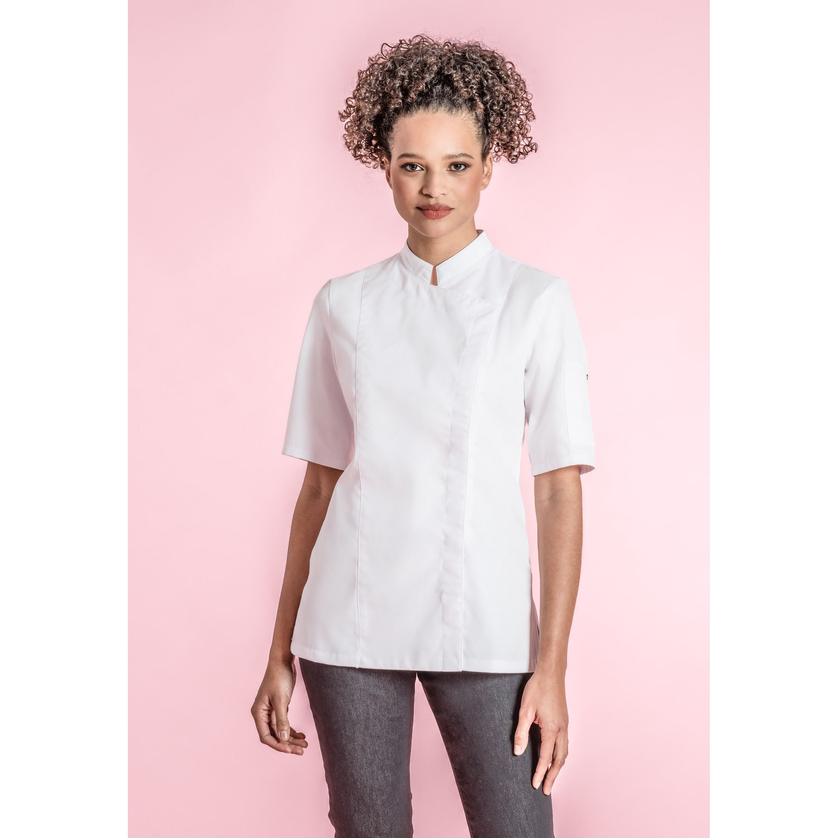 Veste de cuisine Leeds - Clement Design - Veste cuisine femme - - La Guilde Culinaire