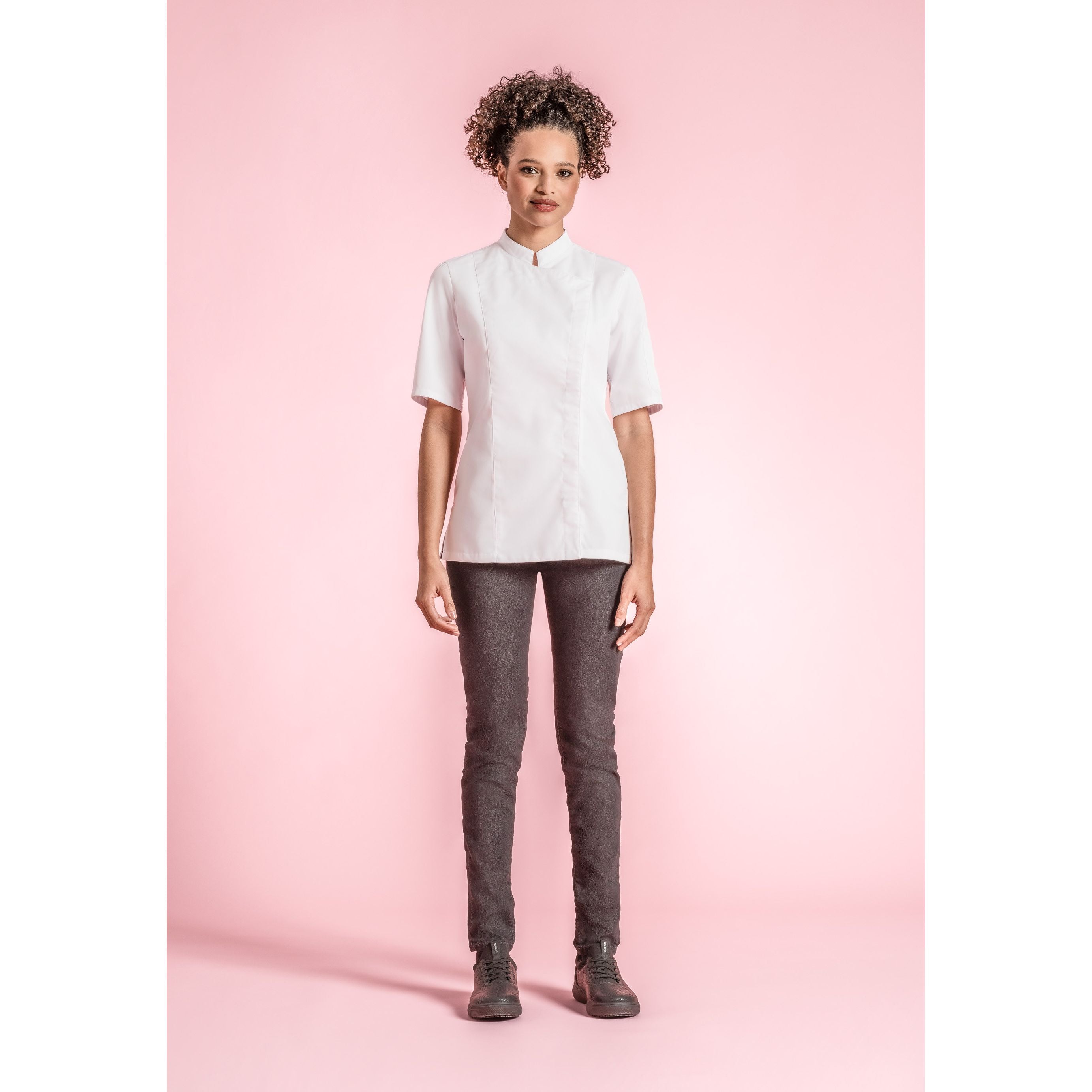Veste de cuisine Leeds - Clement Design - Veste cuisine femme - - La Guilde Culinaire