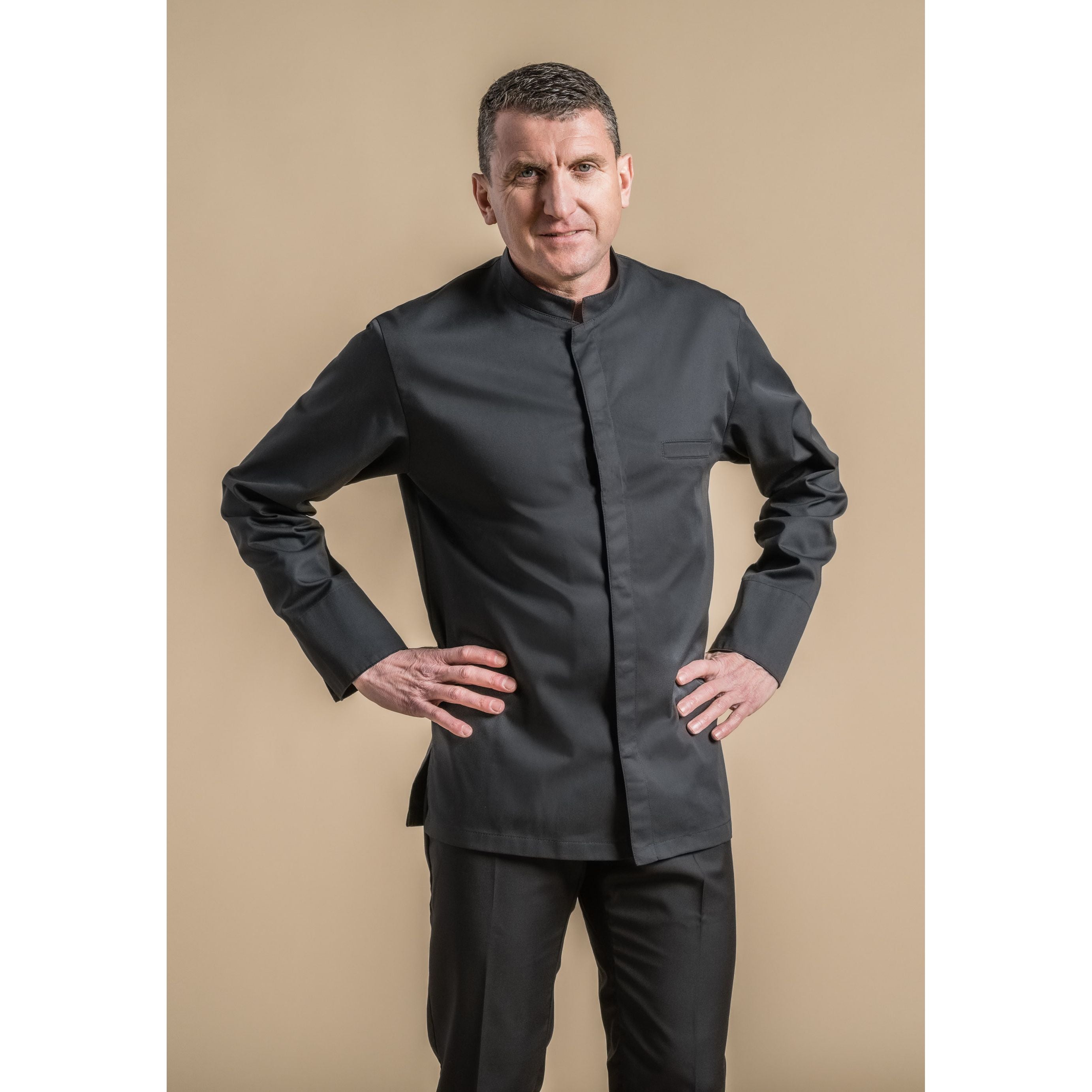 Veste de cuisine Mantova - Clement Design - Veste cuisine homme - - La Guilde Culinaire