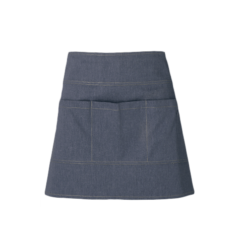 Tablier de service Wasabi Denim   - Clement Design - Tablier service - WASABI DENIM TU - La Guilde Culinaire