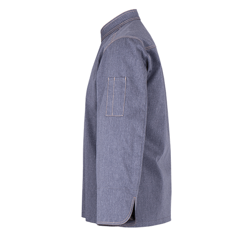 Veste de cuisine Murano Denim *    - Clement Design - Veste cuisine homme -  - La Guilde Culinaire