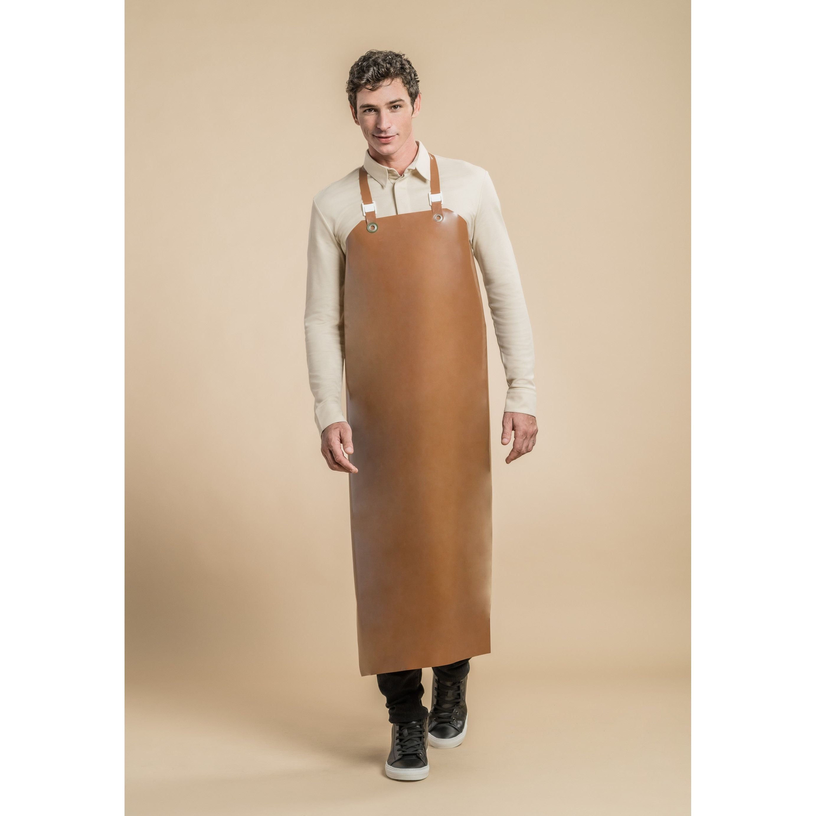 Tablier de cuisine Safran    - Clement Design - Tablier cuisine -  - La Guilde Culinaire