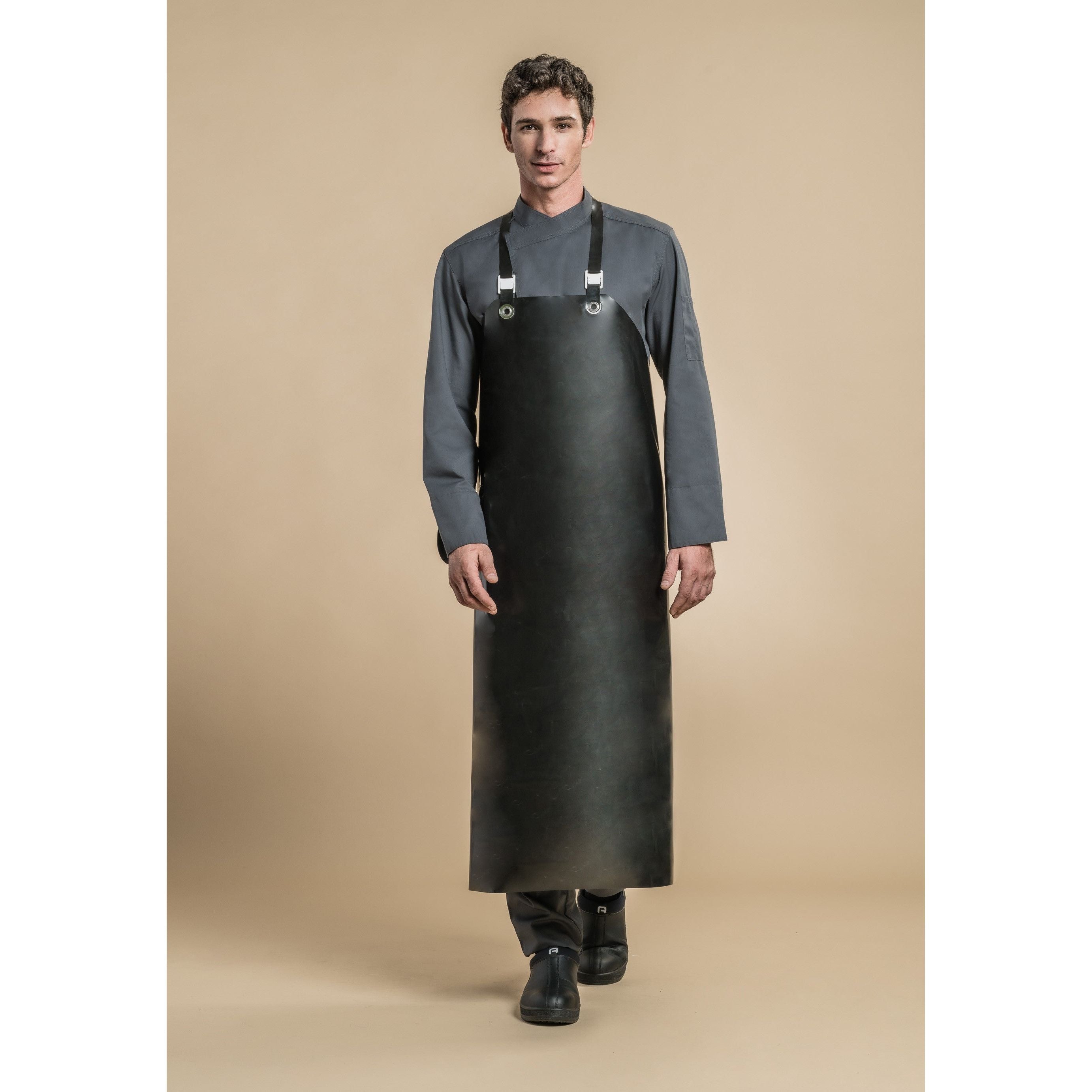Tablier de cuisine Safran    - Clement Design - Tablier cuisine -  - La Guilde Culinaire
