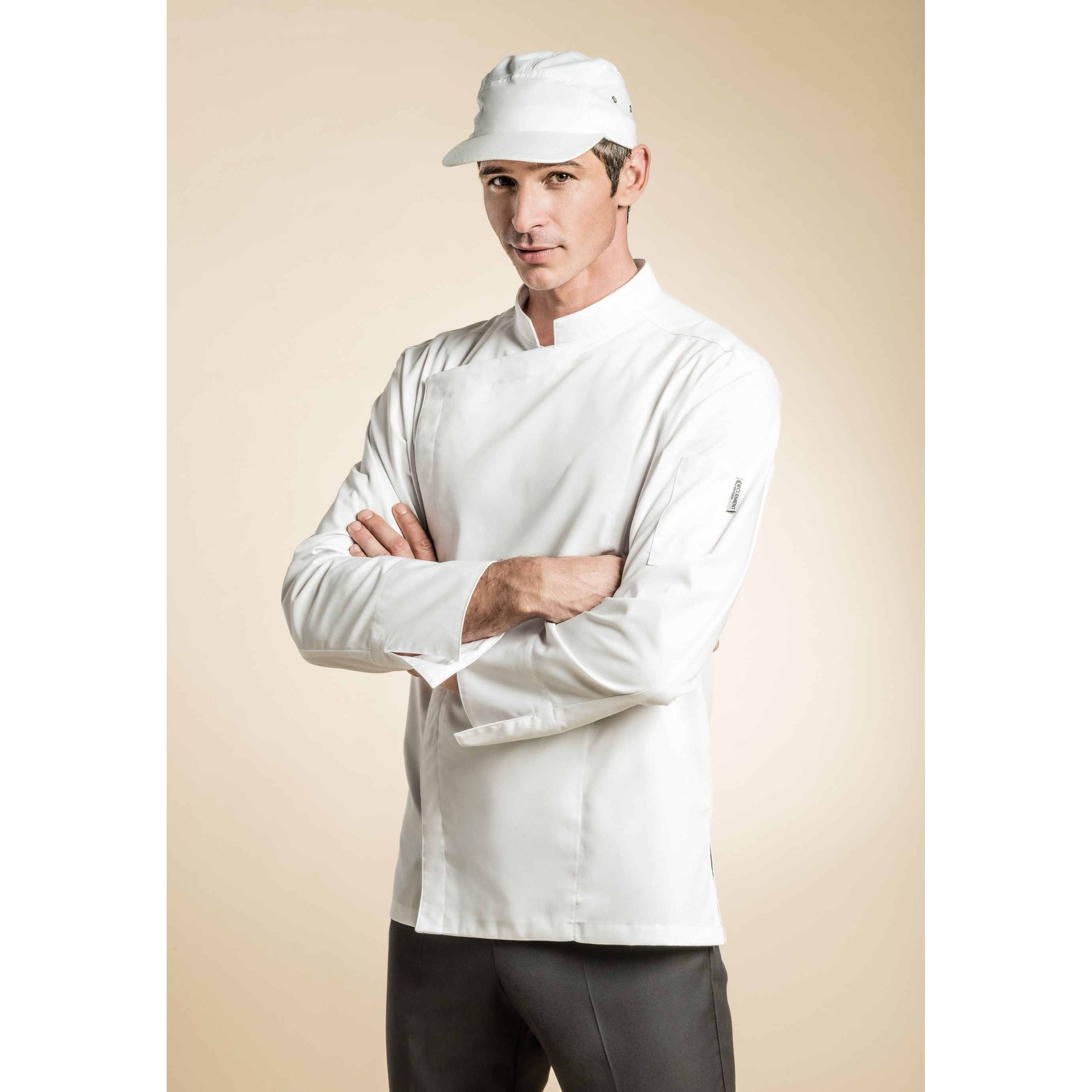 Casquette de cuisine Sarriette    - Clement Design - Toque cuisine -  - La Guilde Culinaire