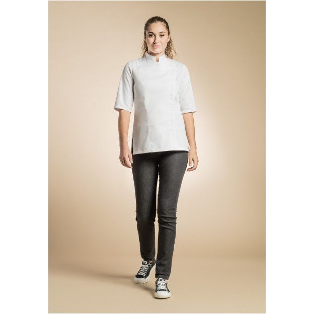 Veste de cuisine Sienne - Clement Design - Veste cuisine femme - - La Guilde Culinaire