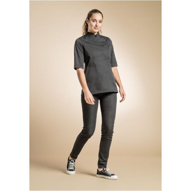 Veste de cuisine Sienne - Clement Design - Veste cuisine femme - - La Guilde Culinaire
