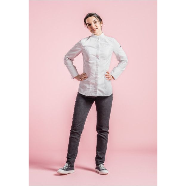 Veste de cuisine Valencia * - Clement Design - Veste cuisine femme - - La Guilde Culinaire