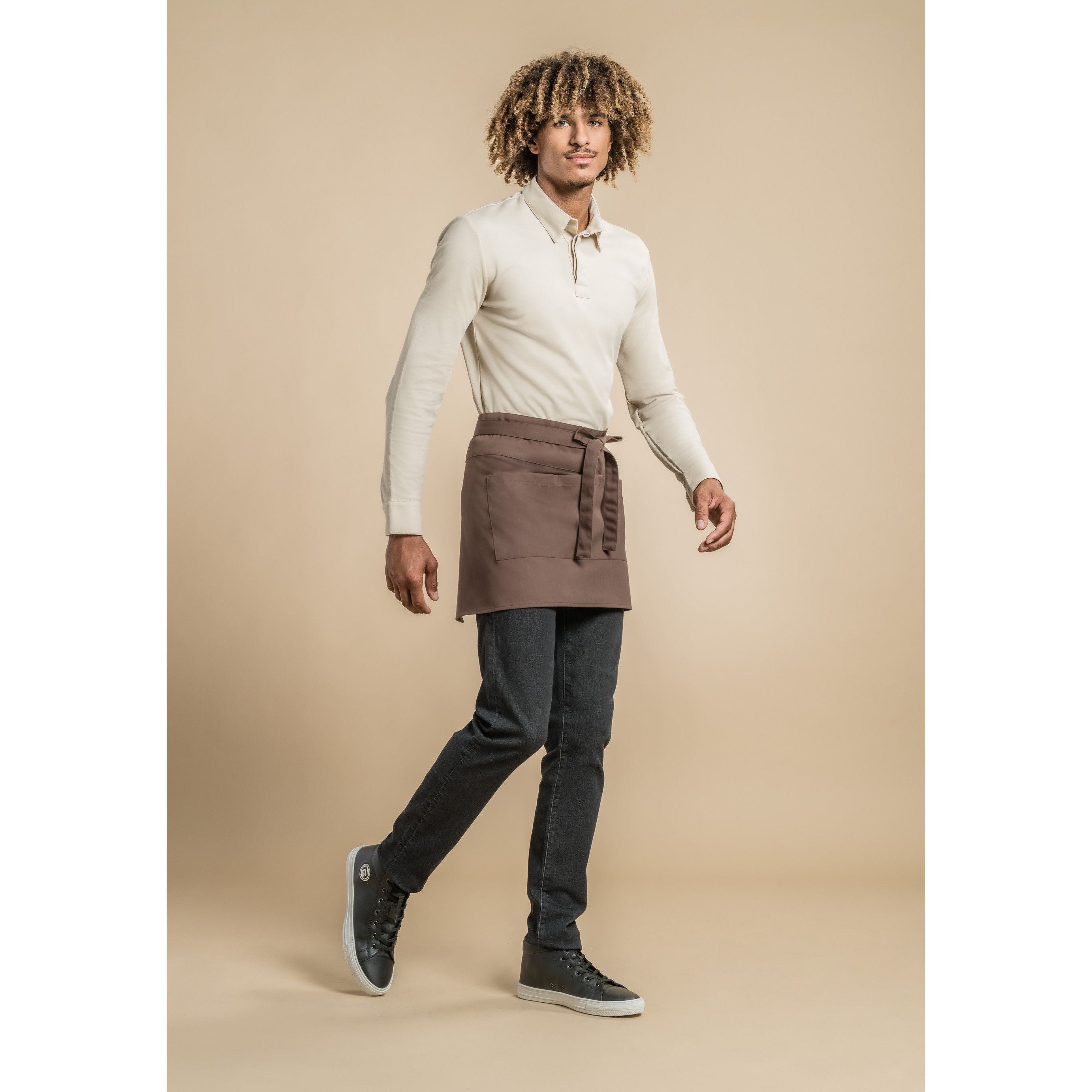 Tablier de service Wasabi    - Clement Design - Tablier service -  - La Guilde Culinaire