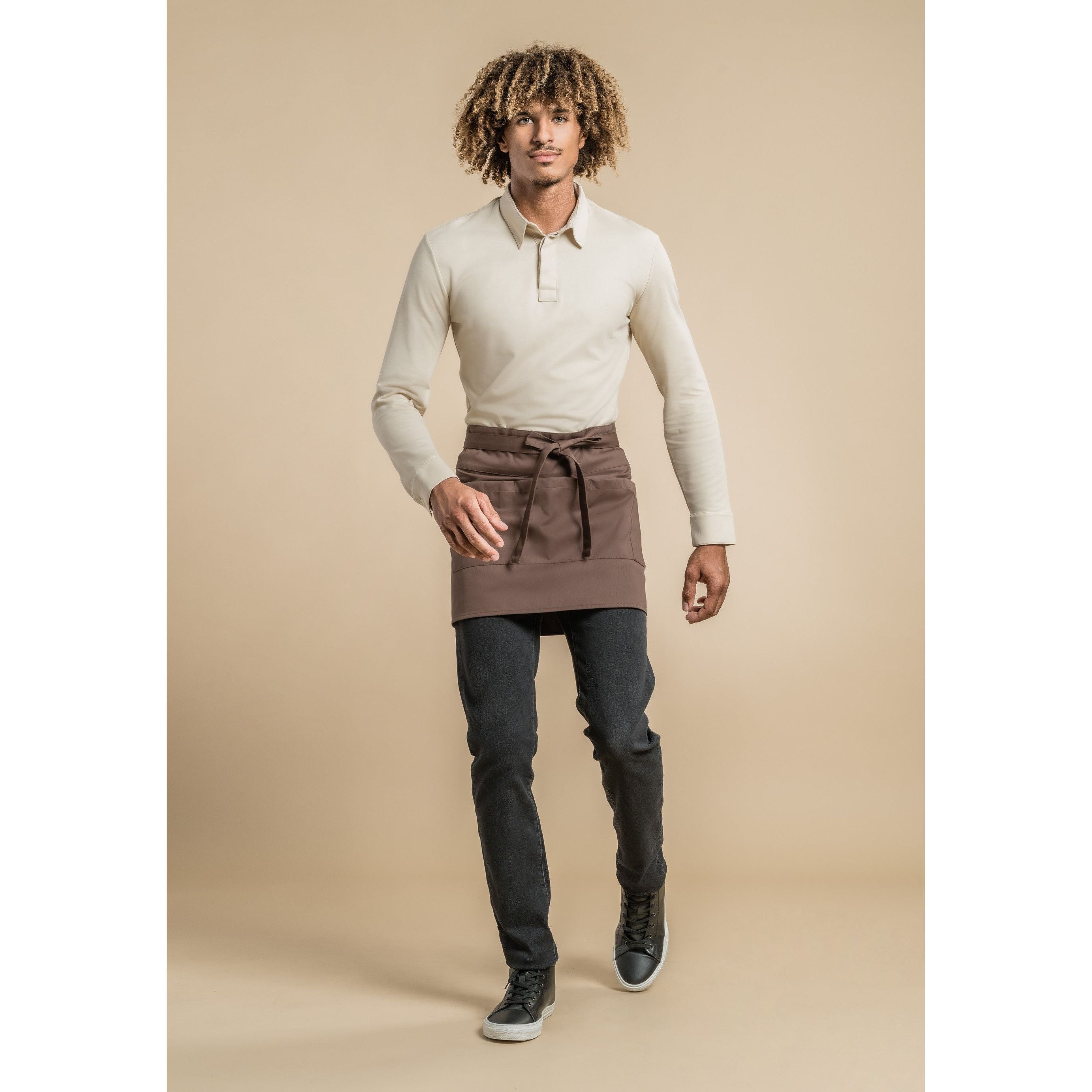 Tablier de service Wasabi    - Clement Design - Tablier service -  - La Guilde Culinaire