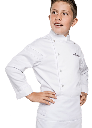 Malaga junior Veste cuisine enfant Clement Design   